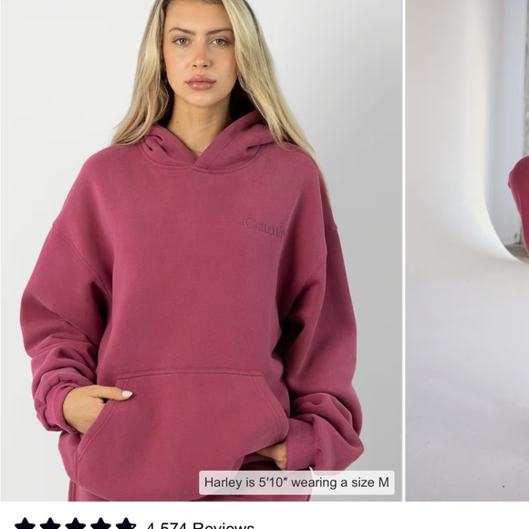 Comfrt Tops - Comfrt Matching Maroon Set- hoodie & pants